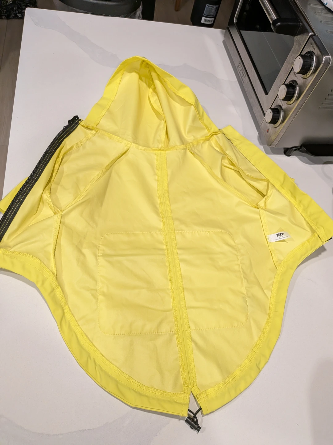Beautiful Yellow Dog Raincoat with Hood 🌧️🐕 - photo 3