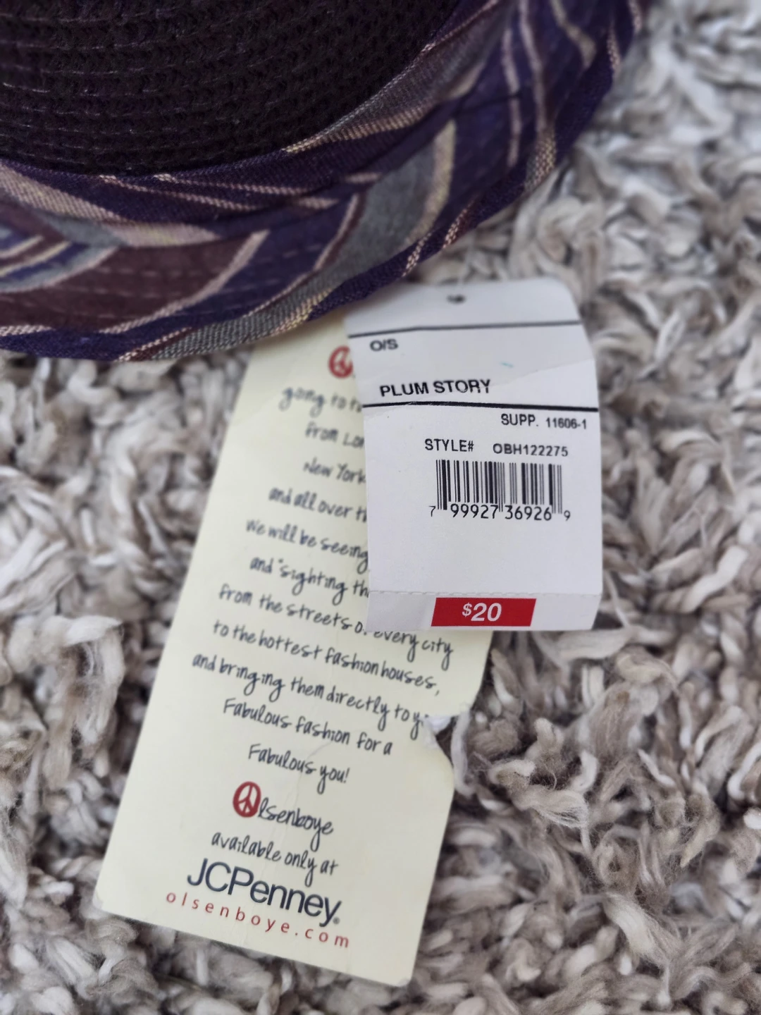 JC Penny Olsenboye Fedora Hat - photo 5