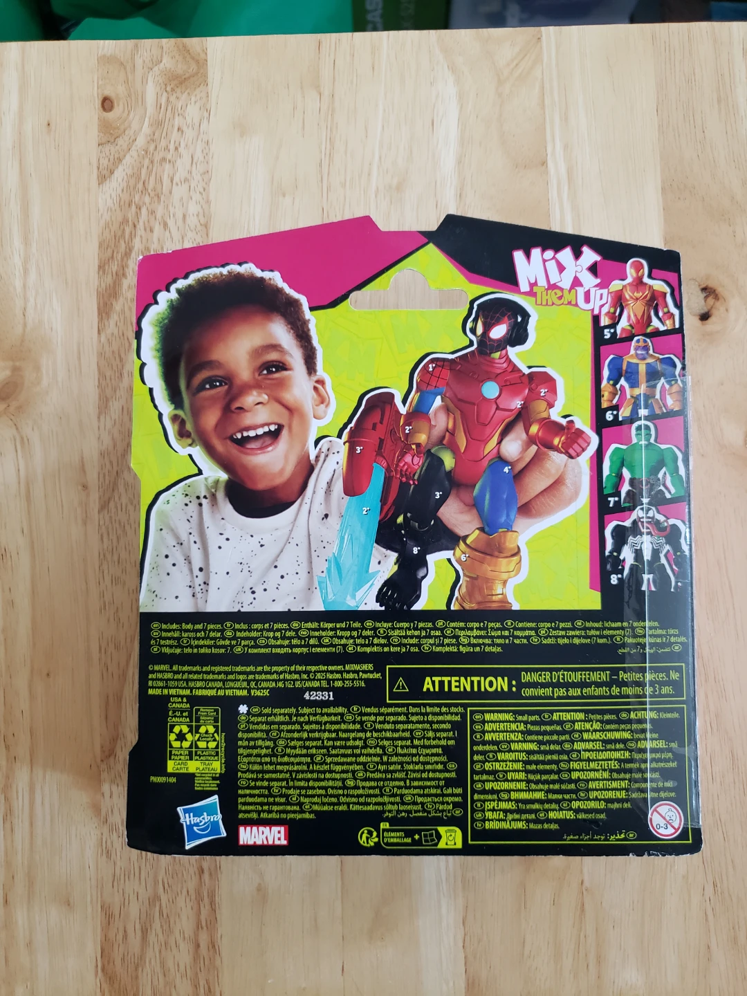 Marvel Mix Mashers Miles Morales Action Figure with Spider-Bot - photo 2