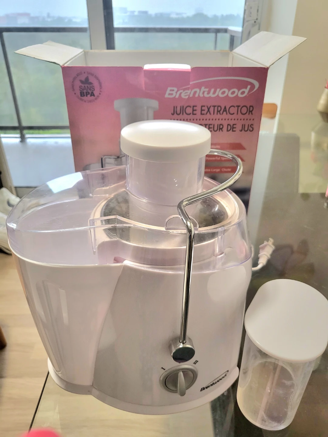 💚Brentwood Juice Extractor - 400 Watts, 2 Speeds - photo 2
