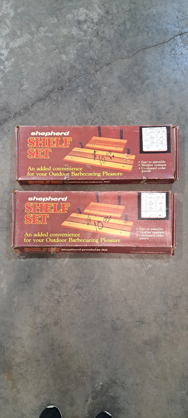 Shepherd Deluxe Shelf Set for Outdoor Grills - photo 5