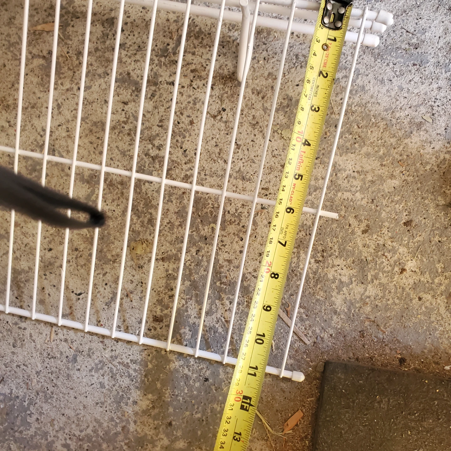 White Wire Shelf - photo 2