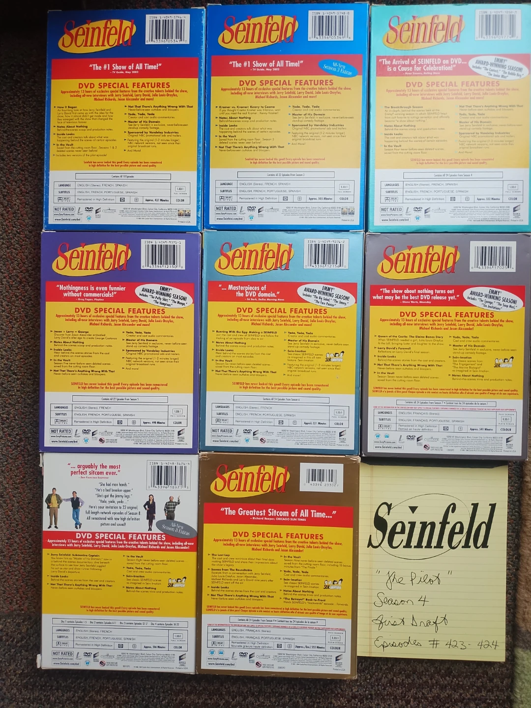 Seinfeld DVD complete set Season I -9 - photo 4
