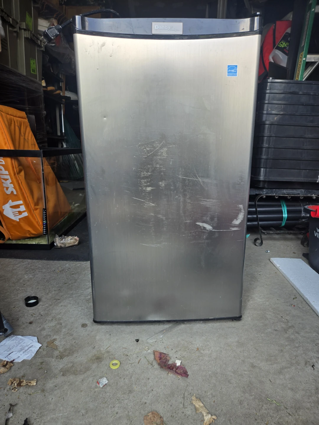 Whirlpool Stainless Steel Mini Fridge