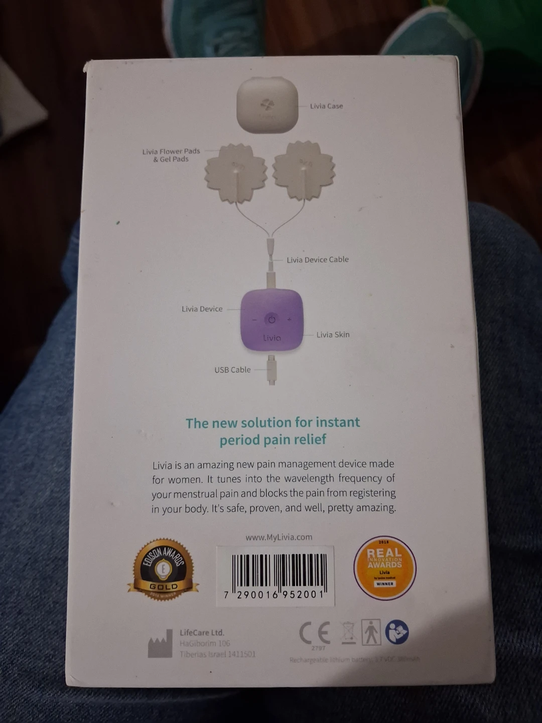 Livia Menstrual Pain Relief Device - photo 2