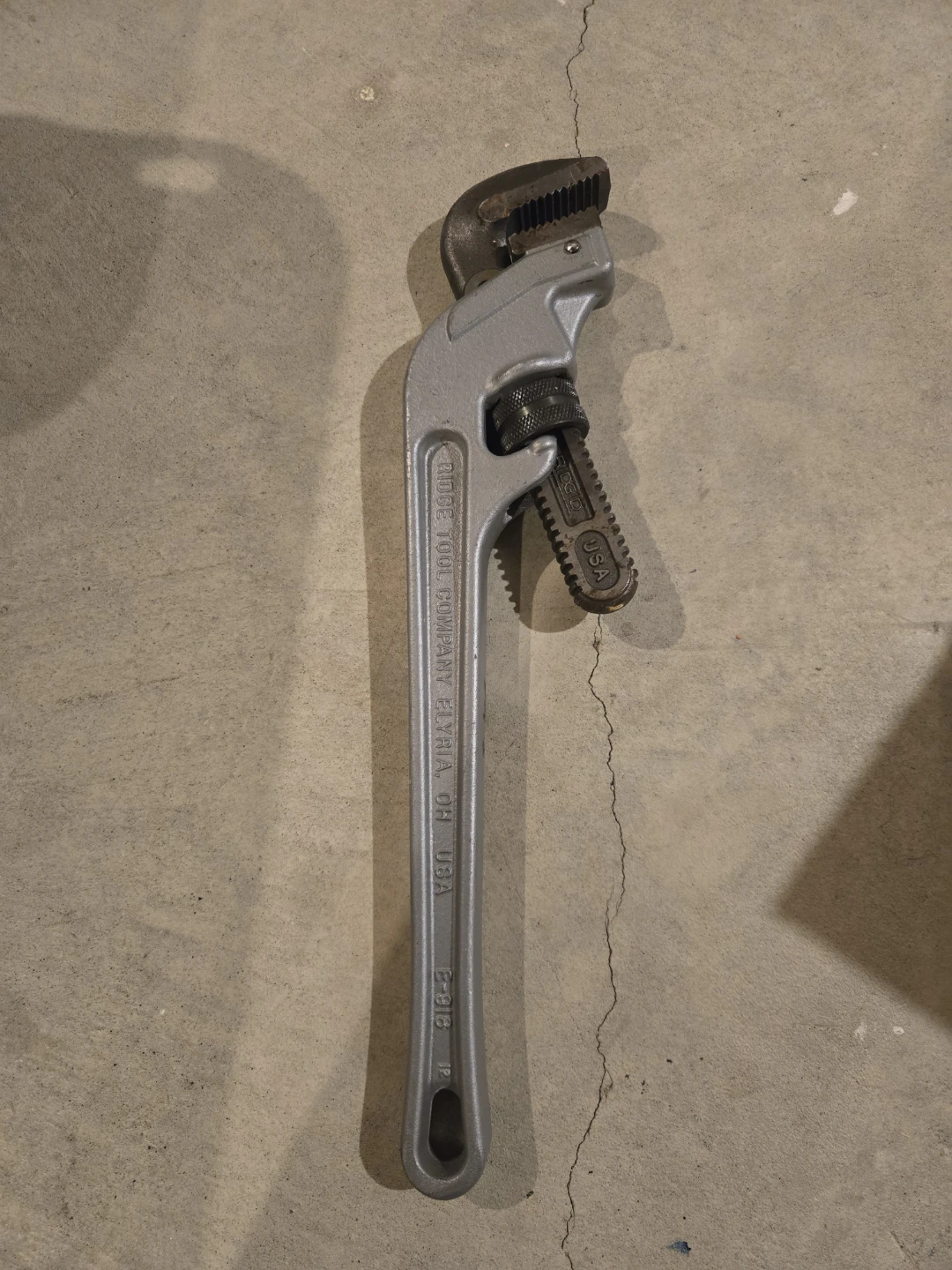 RIDGID 18" Aluminum Pipe Wrench =80 each - photo 3