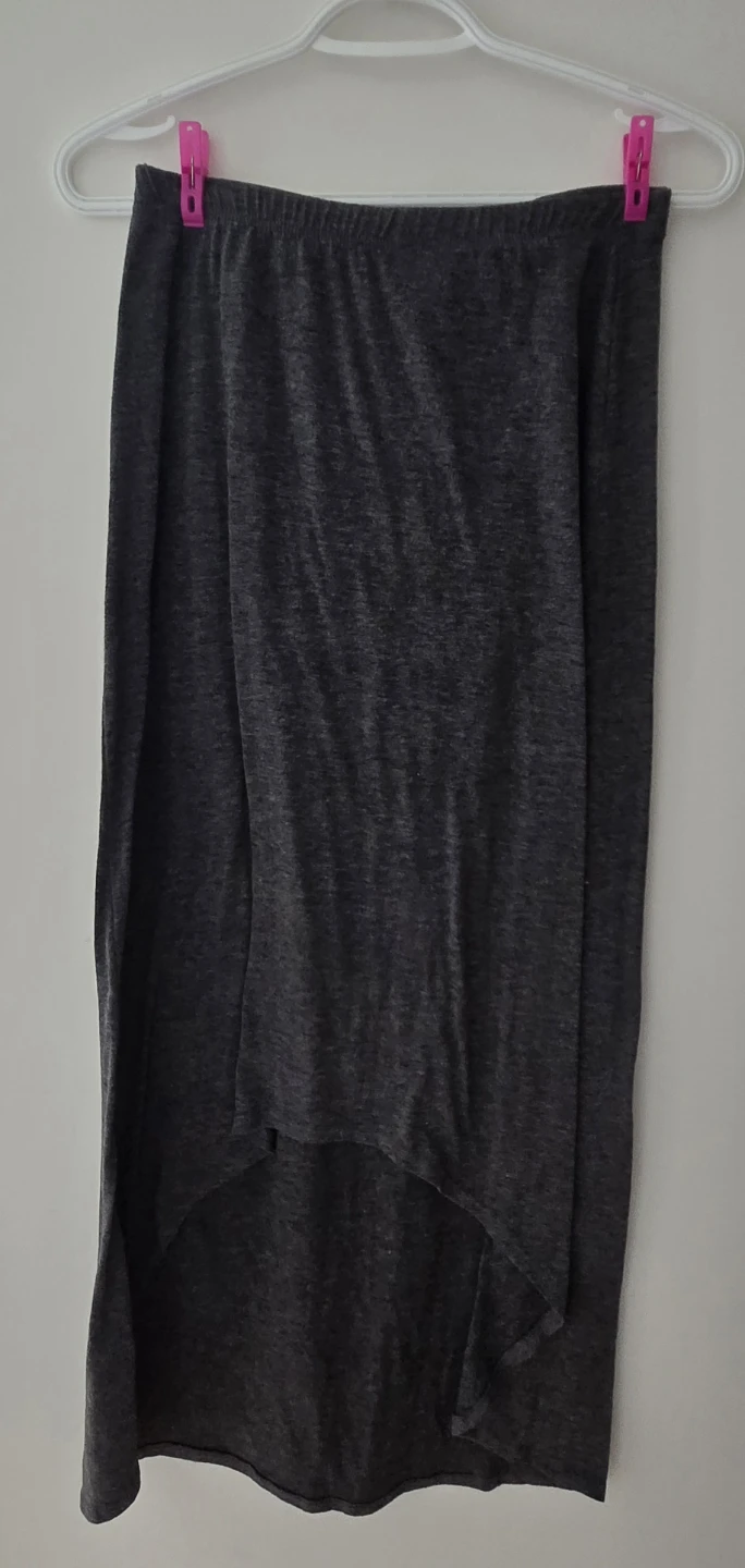 Grey Maxi Skirt - Small