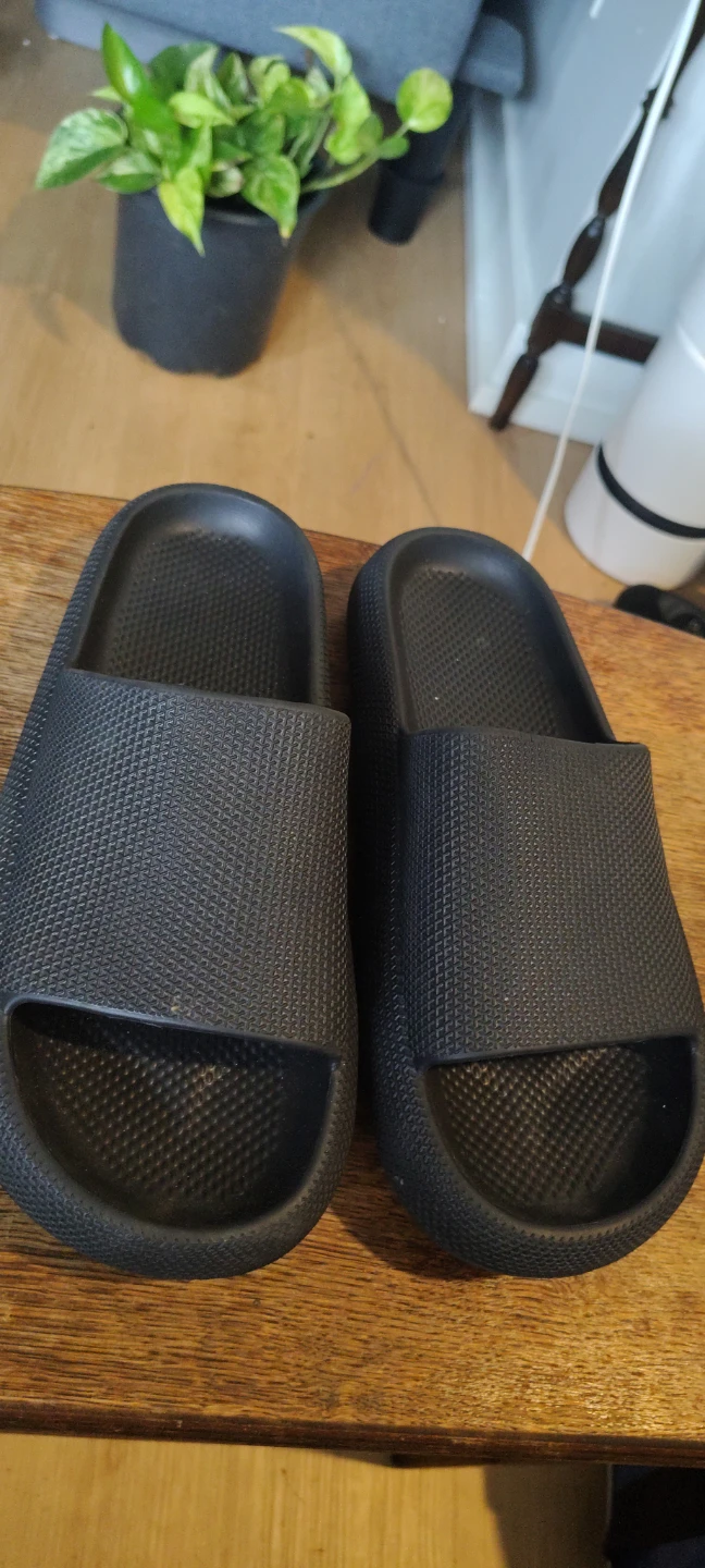 Black Cloud Slides Sandals - photo 2