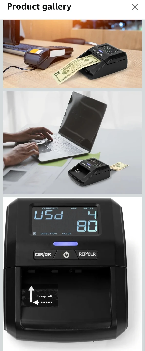 Multi-Currency Banknote Detector and Bill Counter - photo 4