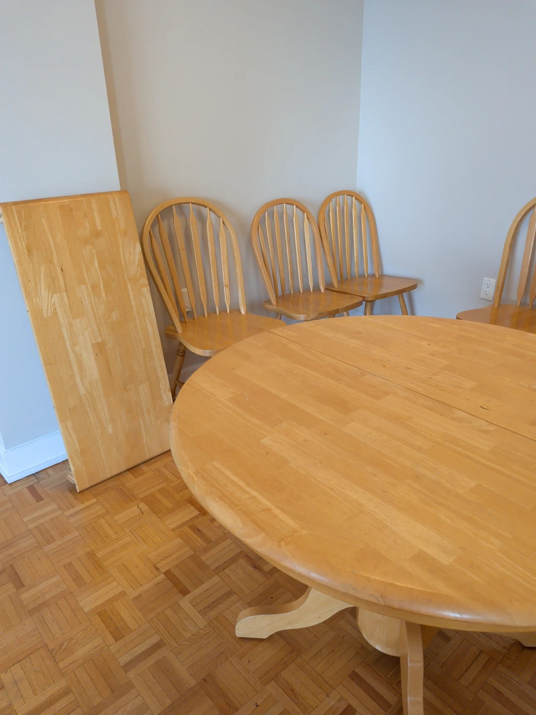 Wooden Dining Table with 4 Chairs - photo 3