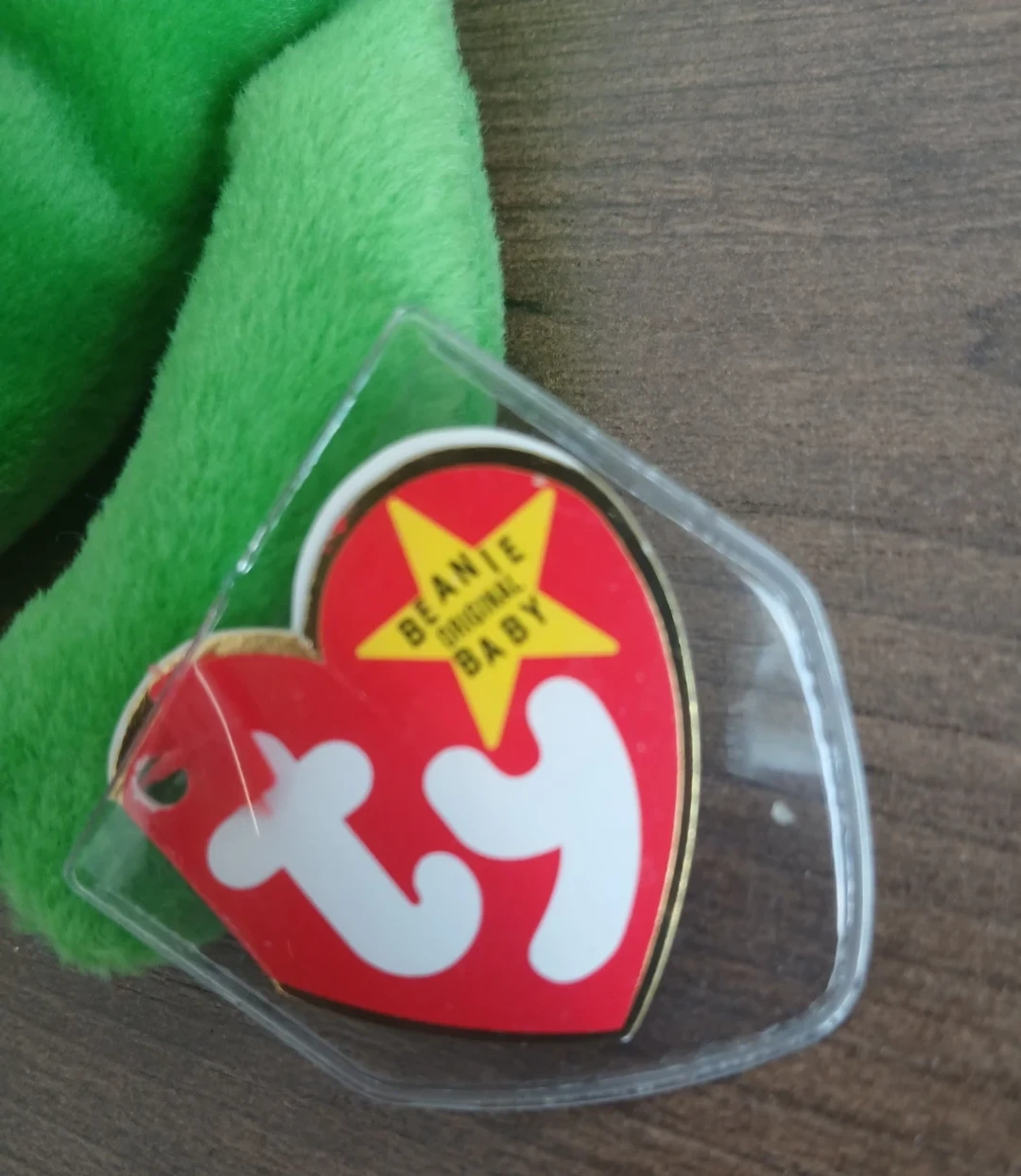 1993 Legs the Frog Beanie Baby - photo 2