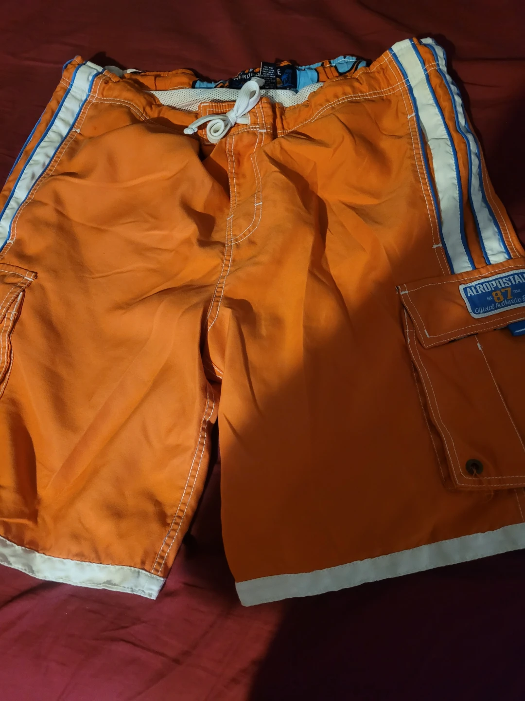 Arropostale large cargo shorts