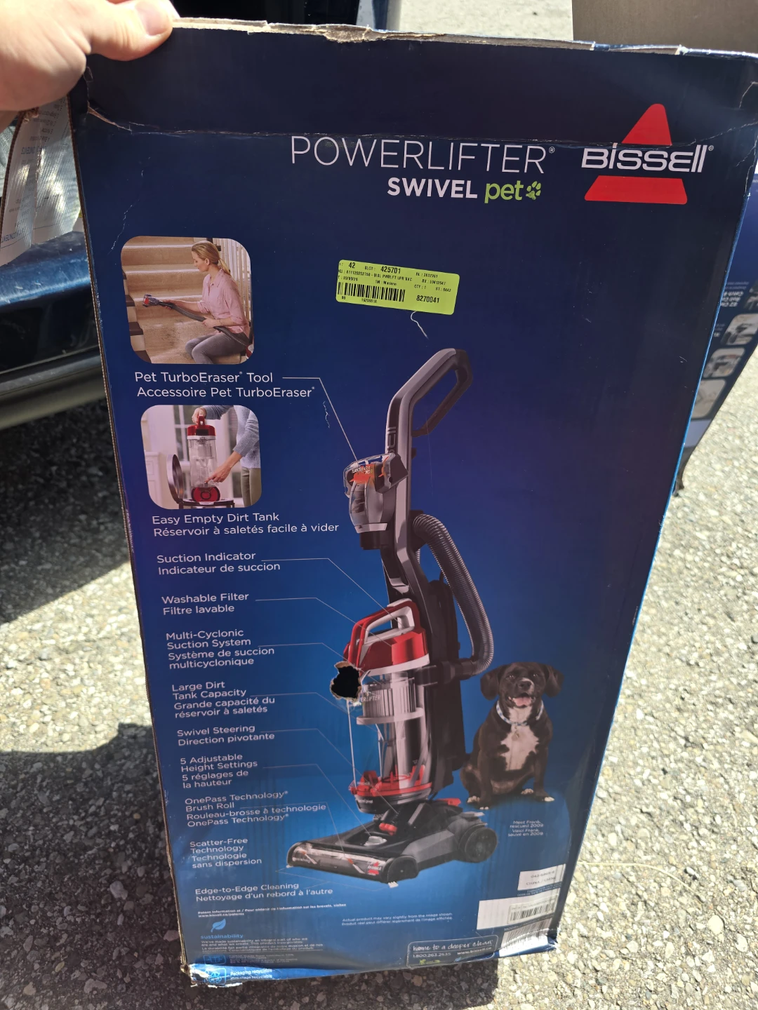 BISSELL PowerLifter Swivel Pet Vacuum Cleaner
