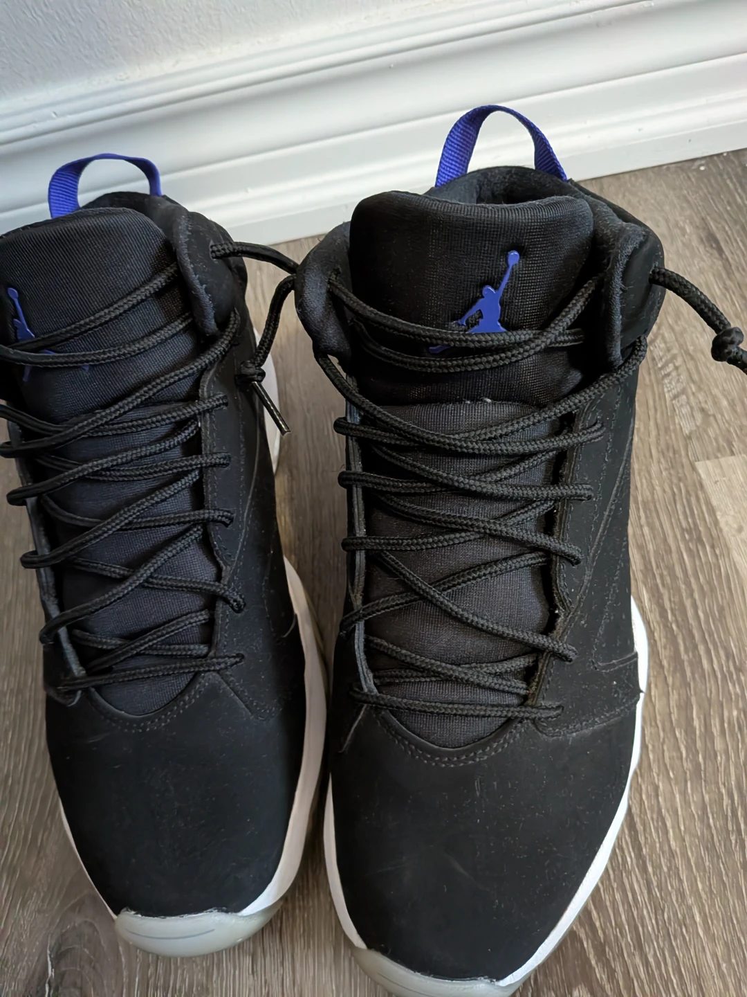 Black Jordan High Top Sneakers - photo 2