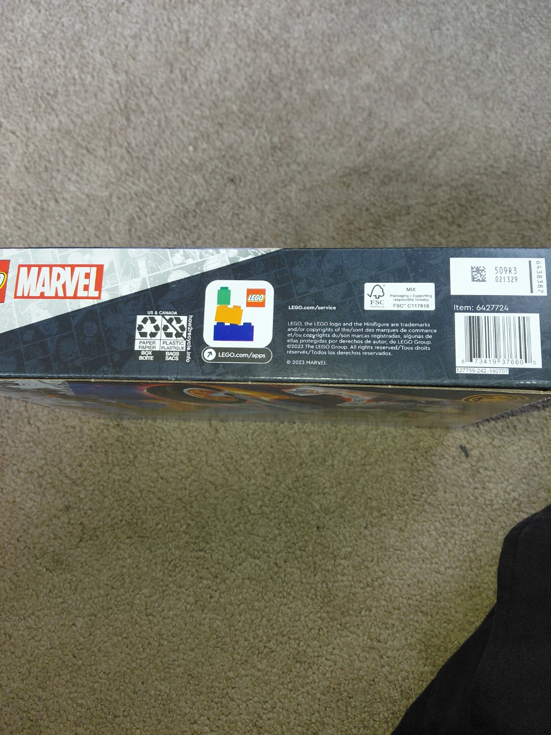LEGO Marvel Ghost Rider Mech & Bike Set 76245 - photo 4