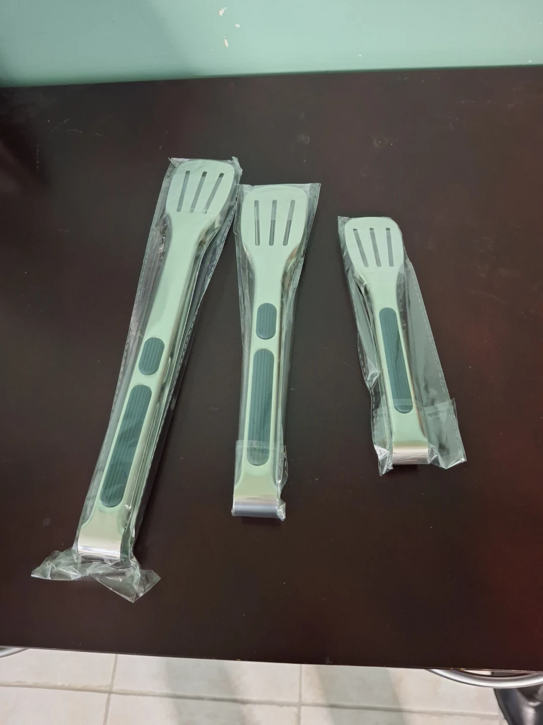 Set of 3 Kitchen Tongs