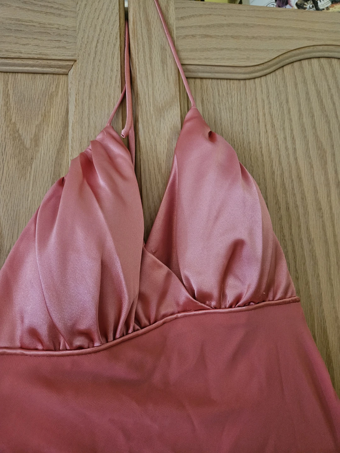 Laura Petites pink halter maxi dress size 7/8 - photo 2