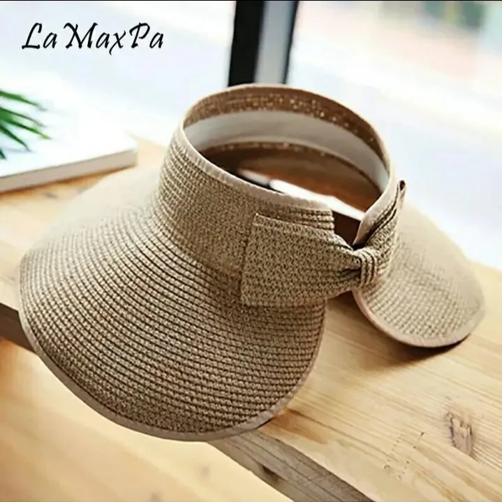 New! La MaxPa Women's Roll-Up Sun Visor Hat
