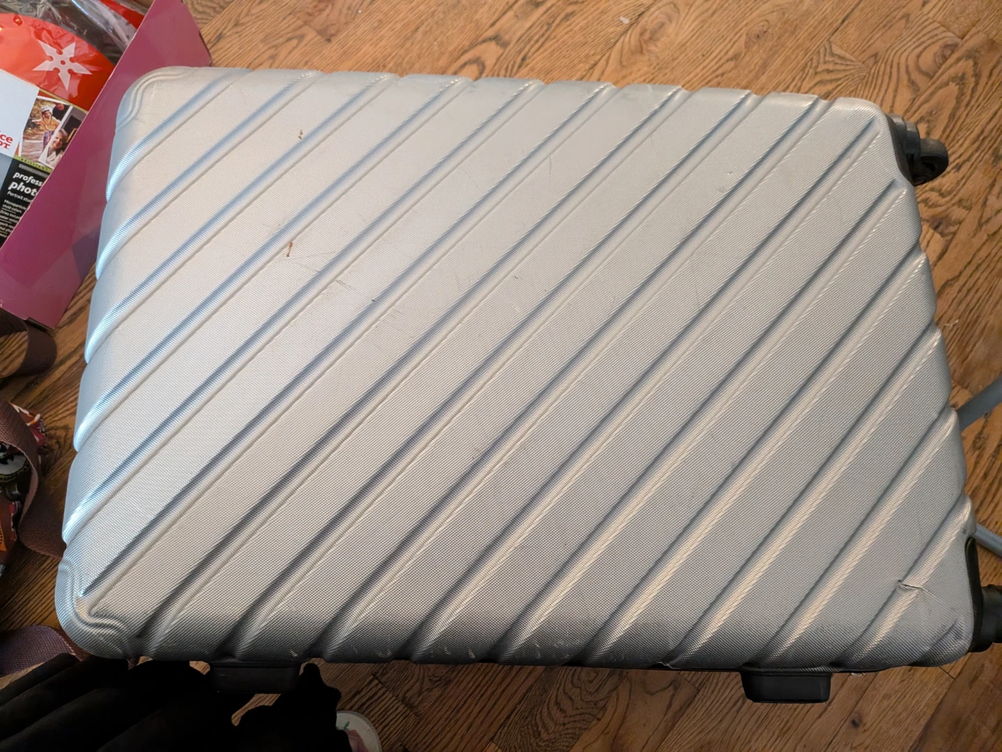 Silver Hardside Spinner Luggage