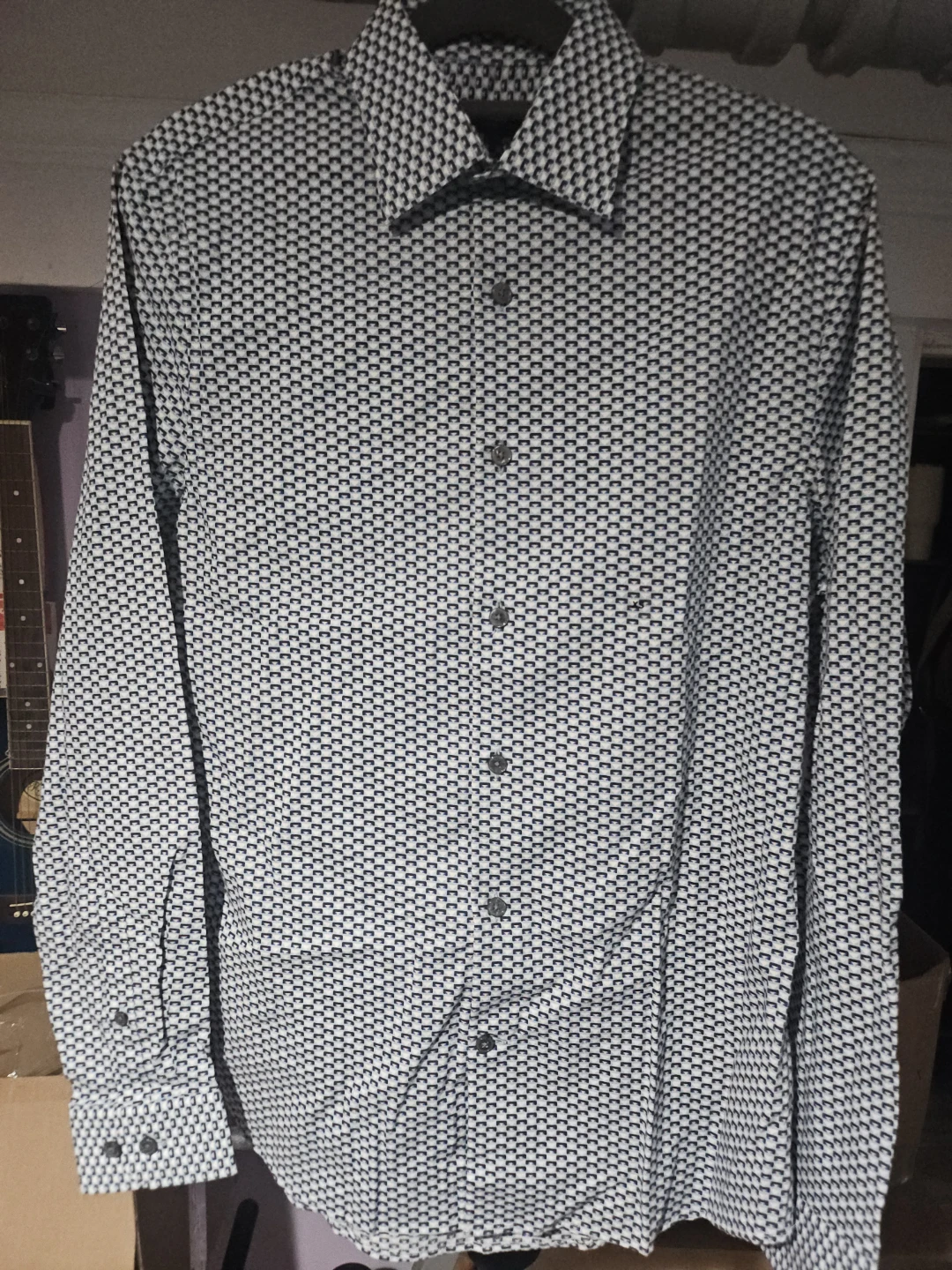 Express Men's Button-Up Shirt - Medium