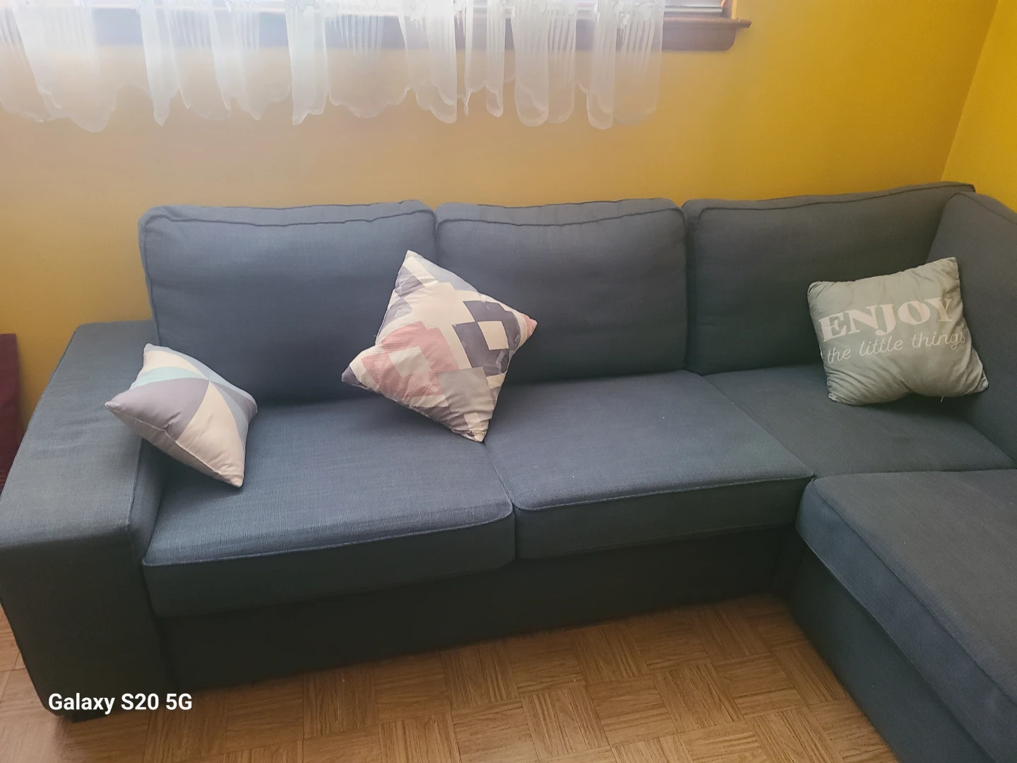Dark blue Sectional Sofa - photo 2