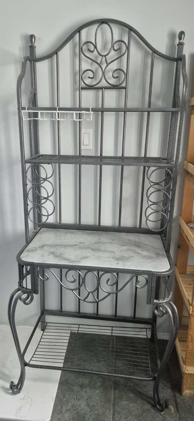Baker's Rack with Marble Top - photo 3