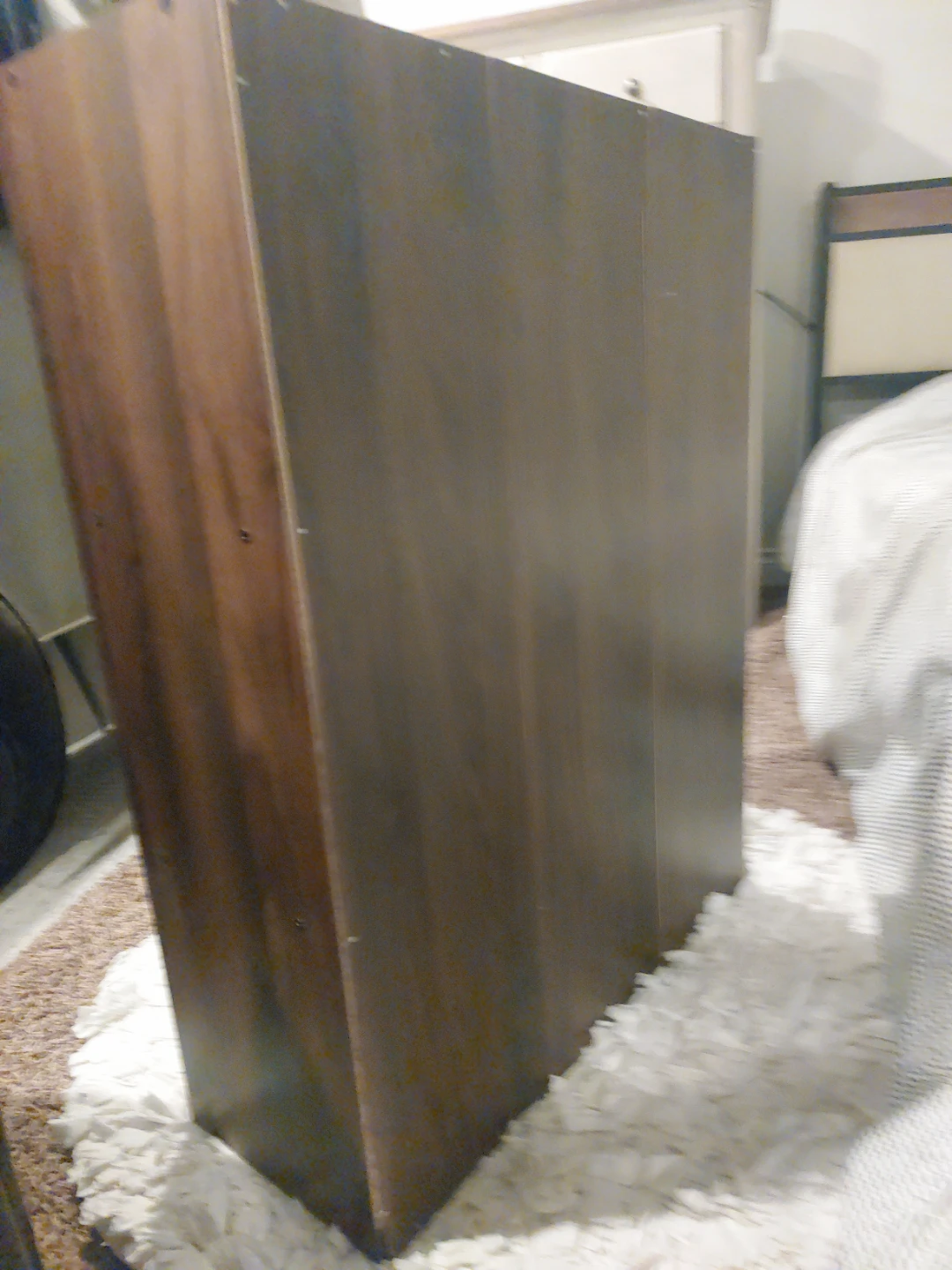 Brown 3-Shelf Bookcase - photo 3