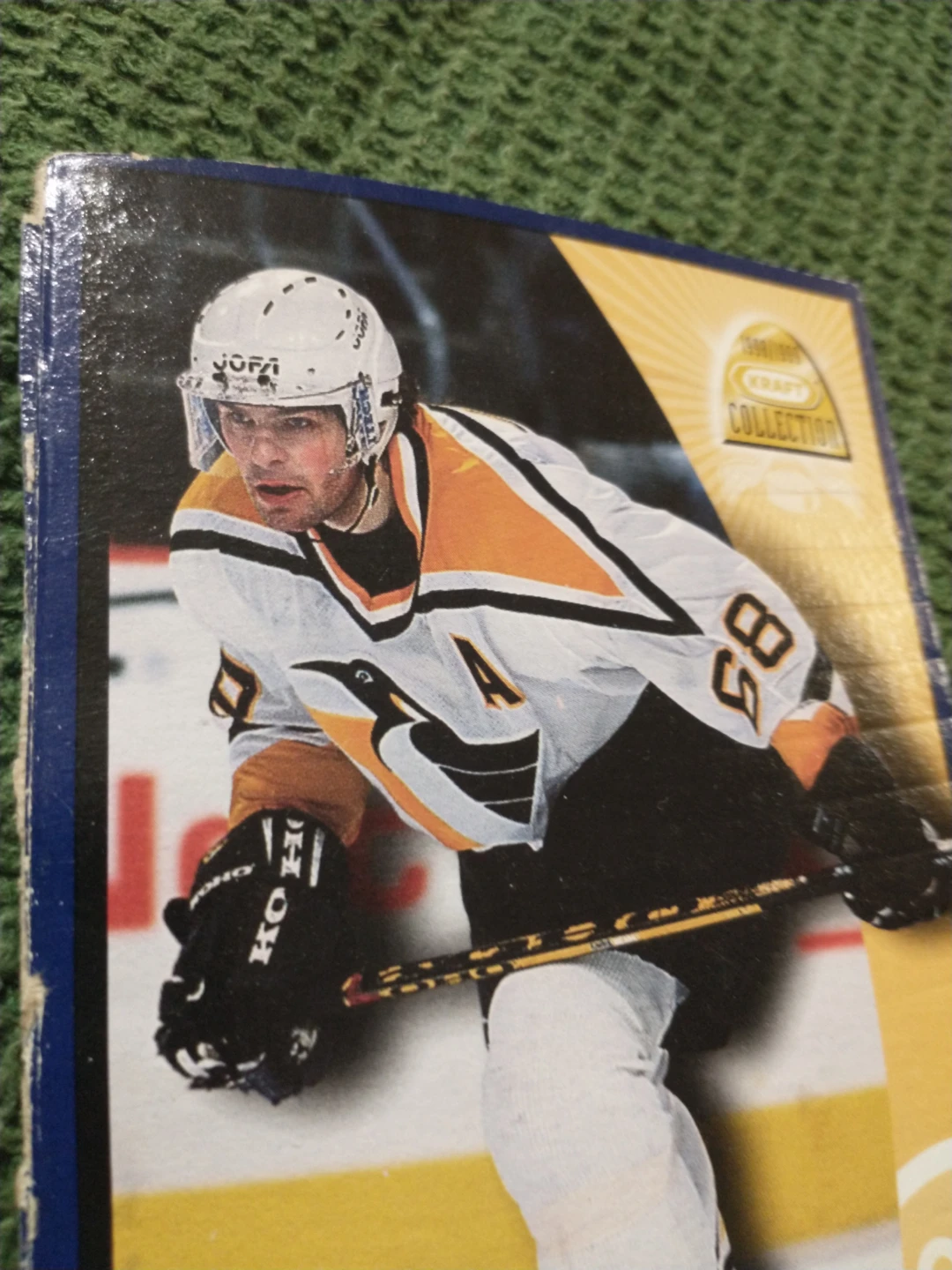 Nice Jaromir Jagr Pittsburgh Penguins 1998/1999 Kraft Hockey Car - photo 2
