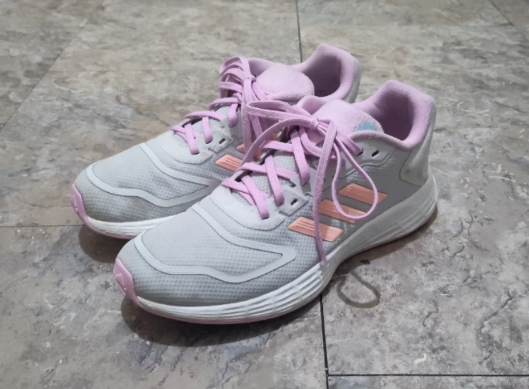 Adidas Running Shoes Pink & Grey