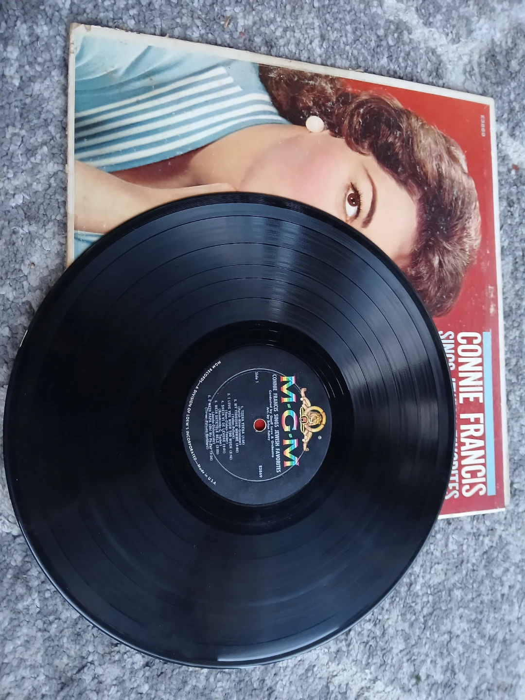 Connie Francis Sings Jewish Favorites Vinyl Record - photo 2