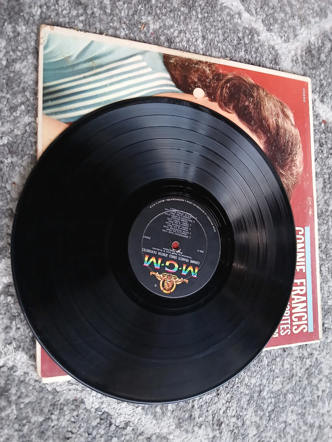 Connie Francis Sings Jewish Favorites Vinyl Record - photo 3