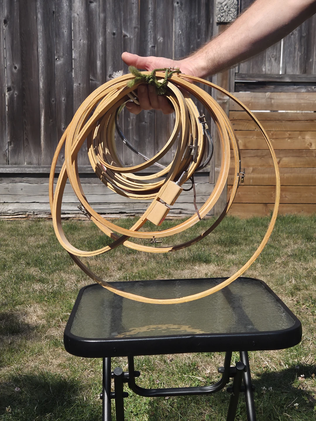Embroidery Stand, Hoops, and Lamp Set - photo 3