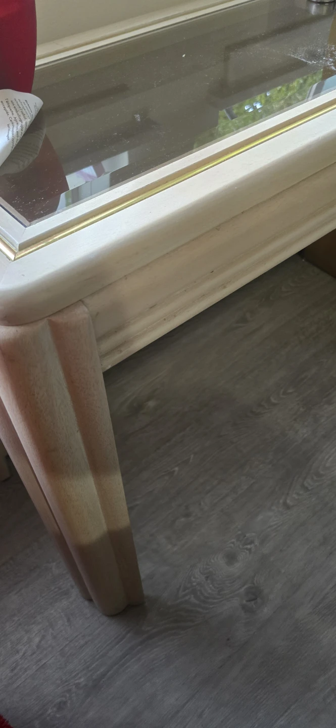 Glass Top Coffee Table - photo 2