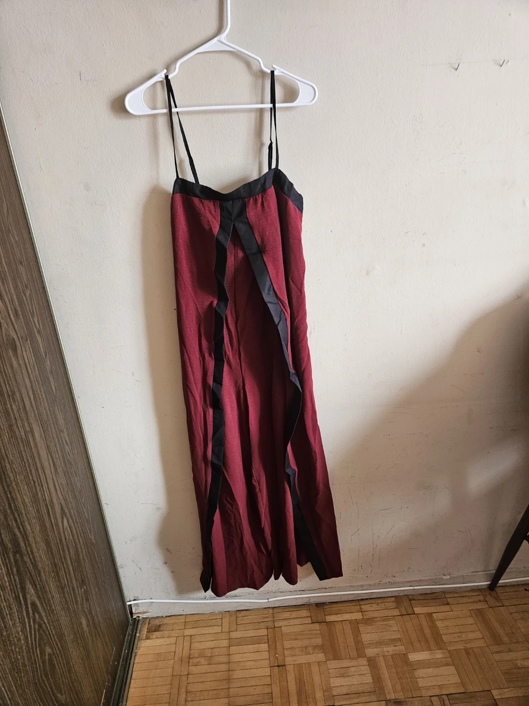 Women's Red Maxi Jumpsuit 1XL