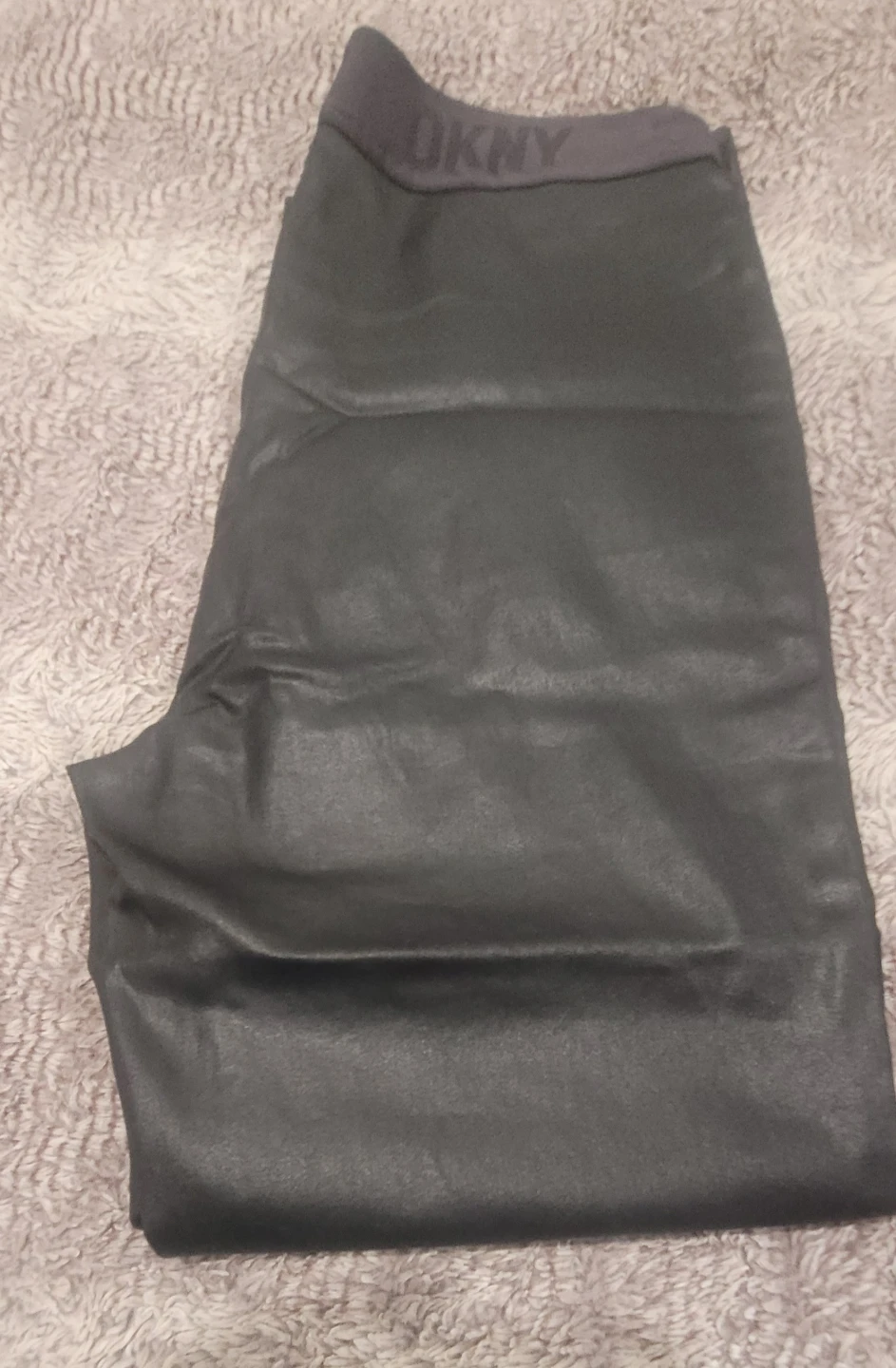 DKNY Faux Leather Leggings