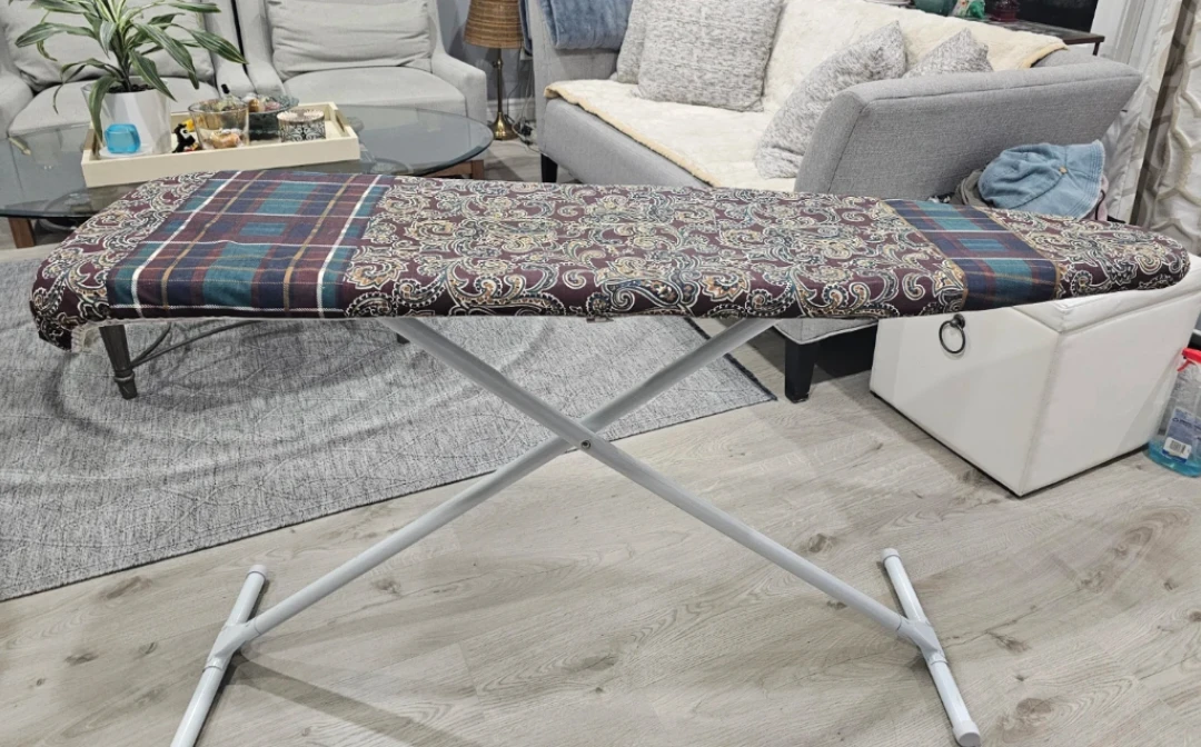 Ironing Board with Patterned Cover