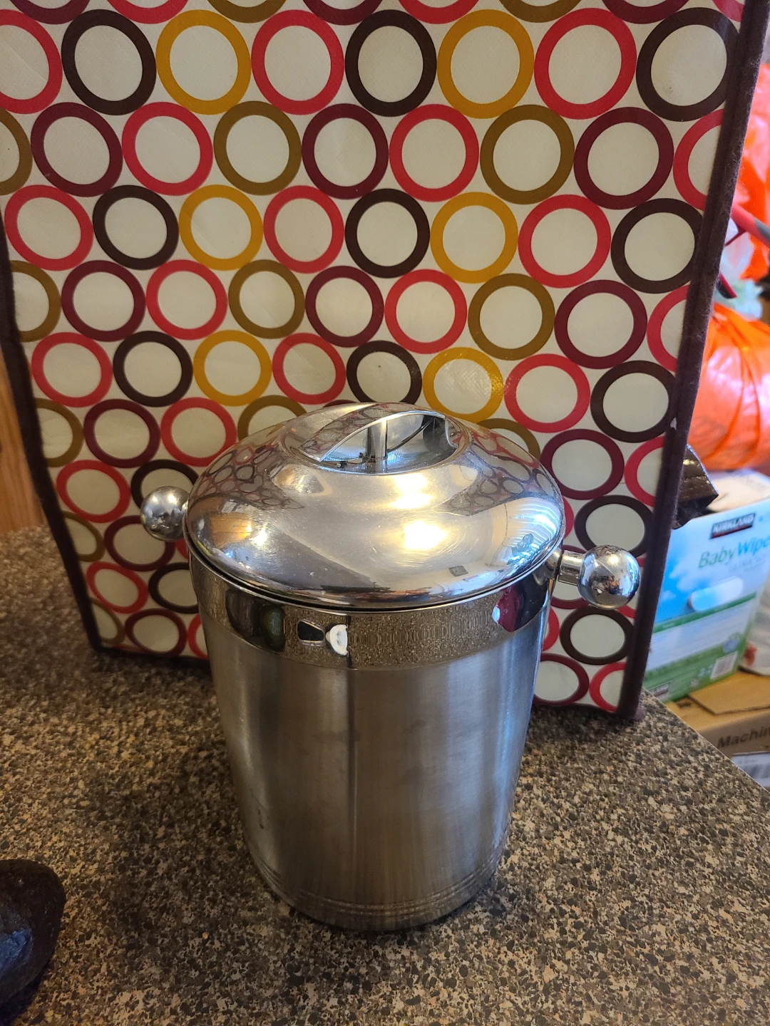 Copco Stainless Steel Ice Bucket with Tongs