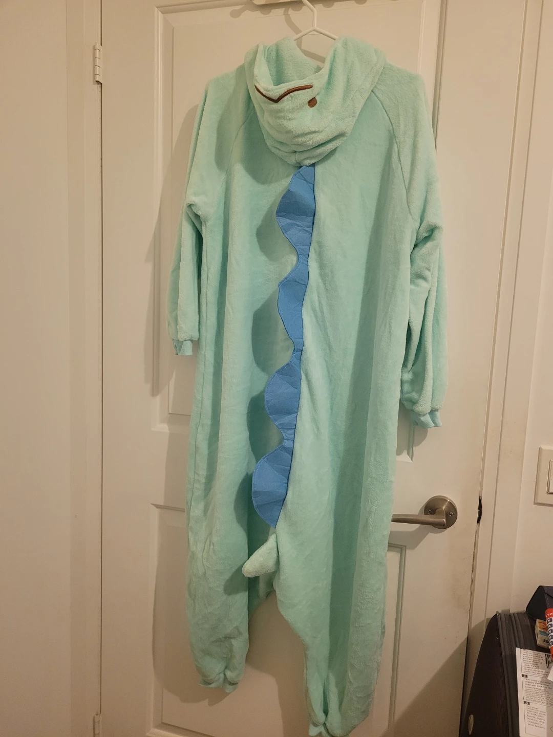 Mint Green Dinosaur Onesie - photo 3