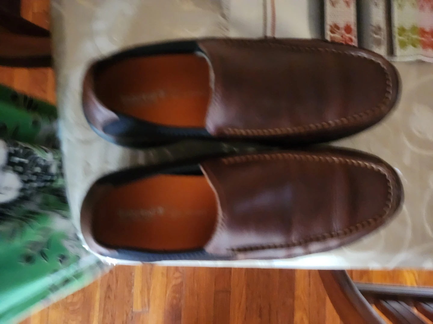 Timberland Men's Brown Leather Slip-On Shoes - photo 2