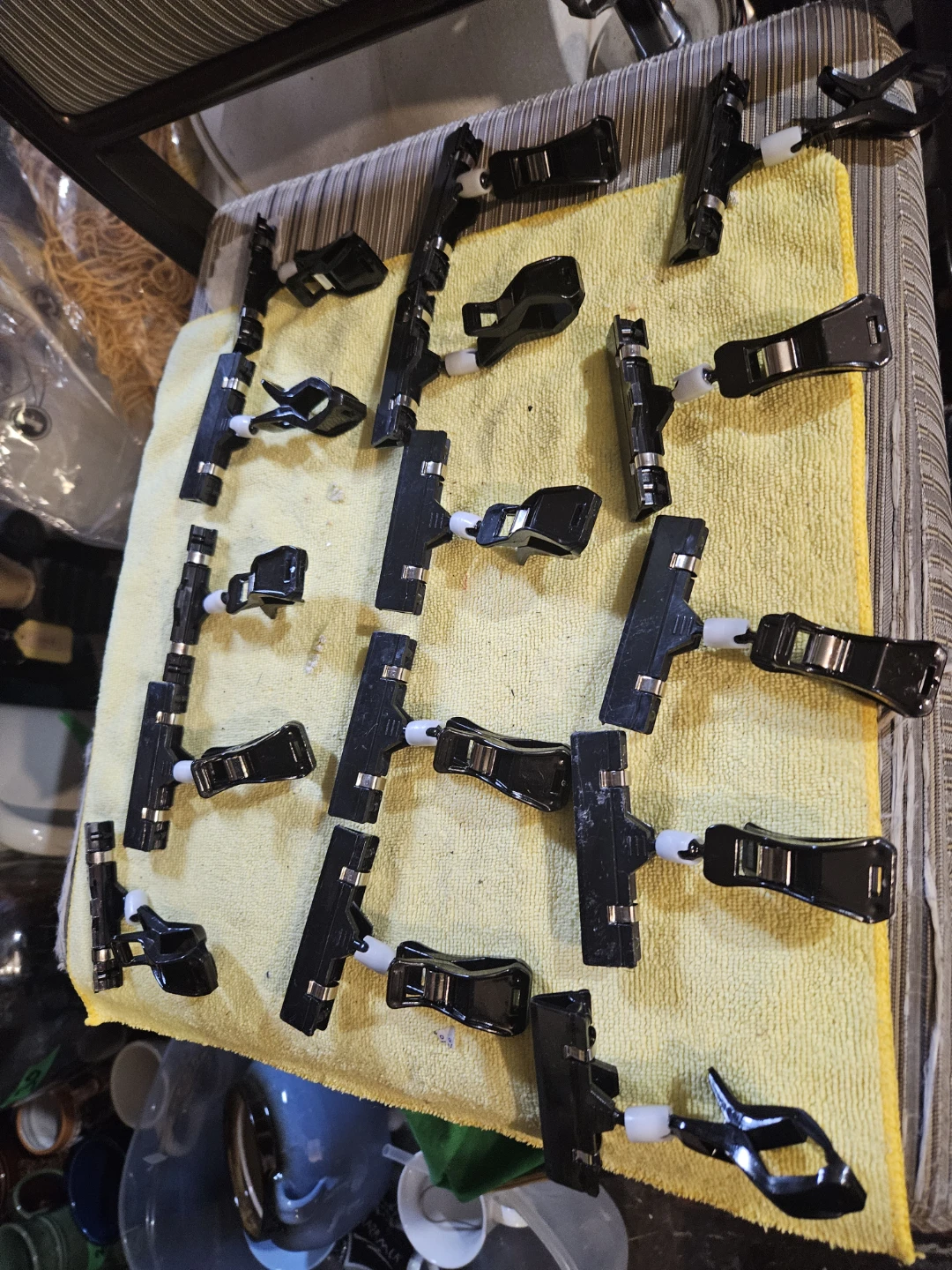 Black Clothes Pins / Clips - photo 5