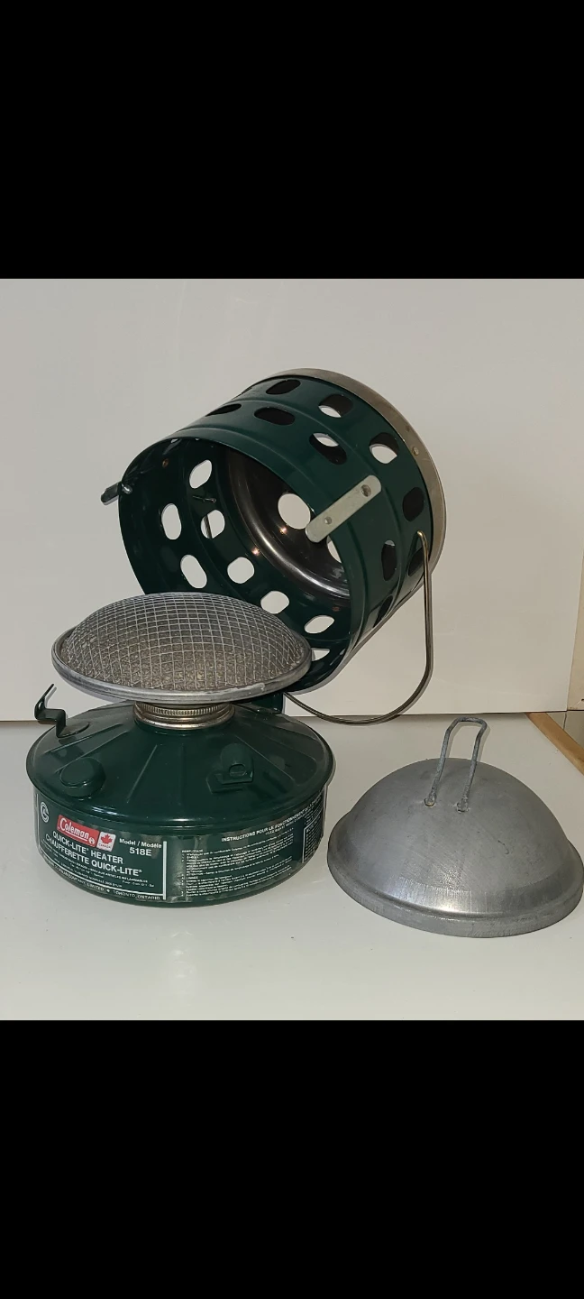 Coleman 518E Catalytic Heater +4L of Fuel - Like New! - photo 2