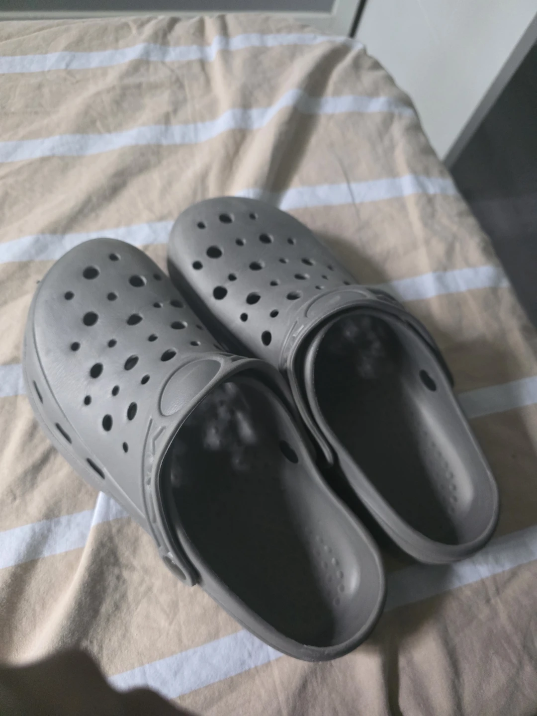 Grey Clogs