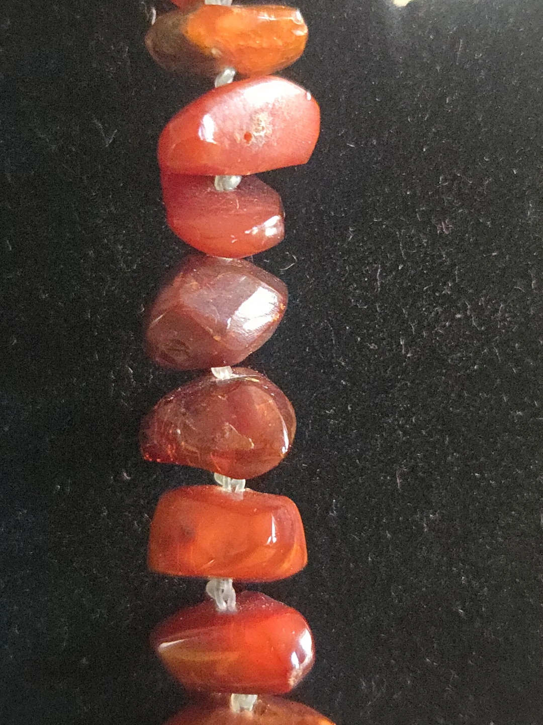 Carnelian Chip Bead Necklace - photo 3