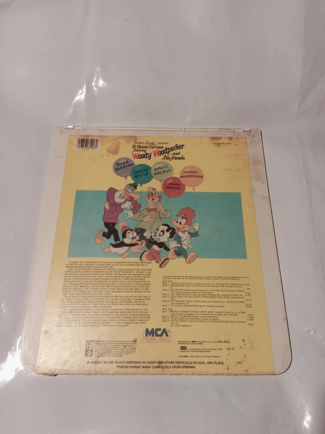 Woody Woodpecker 10 Classic Cartunes movie dics - photo 2