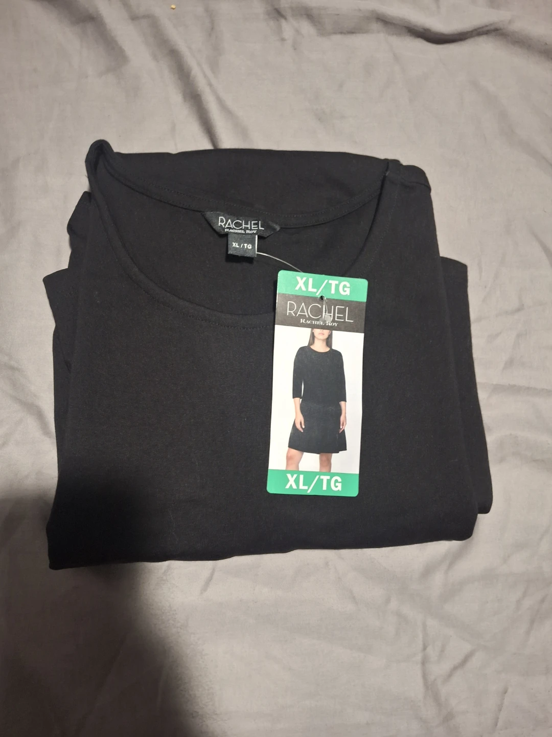 Rachel Rachel Roy Black Dress XL