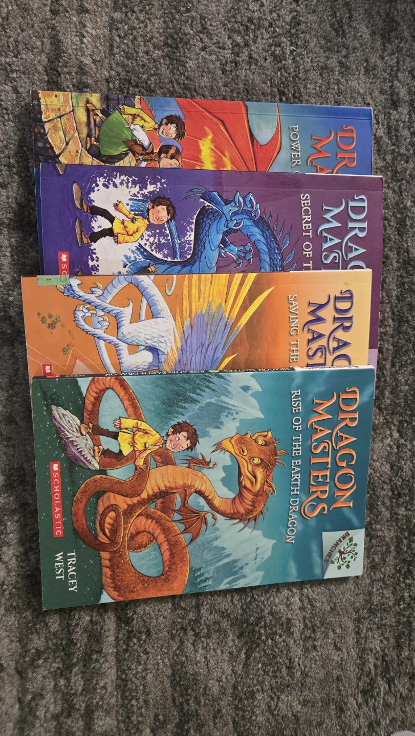 Dragon Masters Book Series by Tracey West (Scholastic)