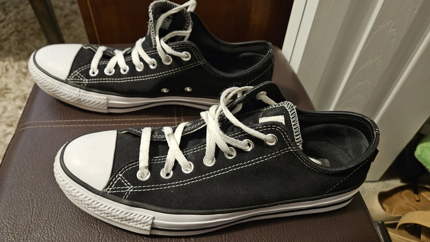 Converse Chuck Taylor Pro Black Low Top Shoes - photo 3