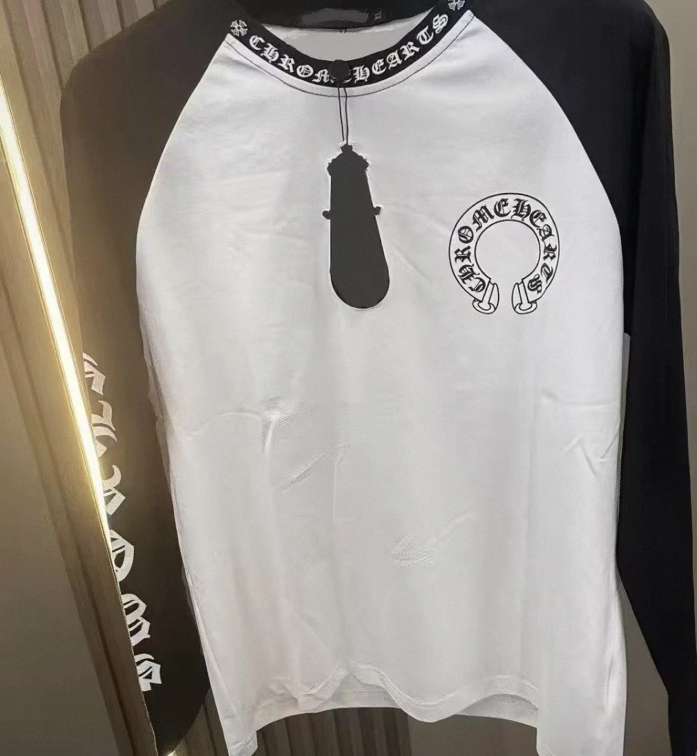 Chrome Hearts Baseball Long Sleeve Tee