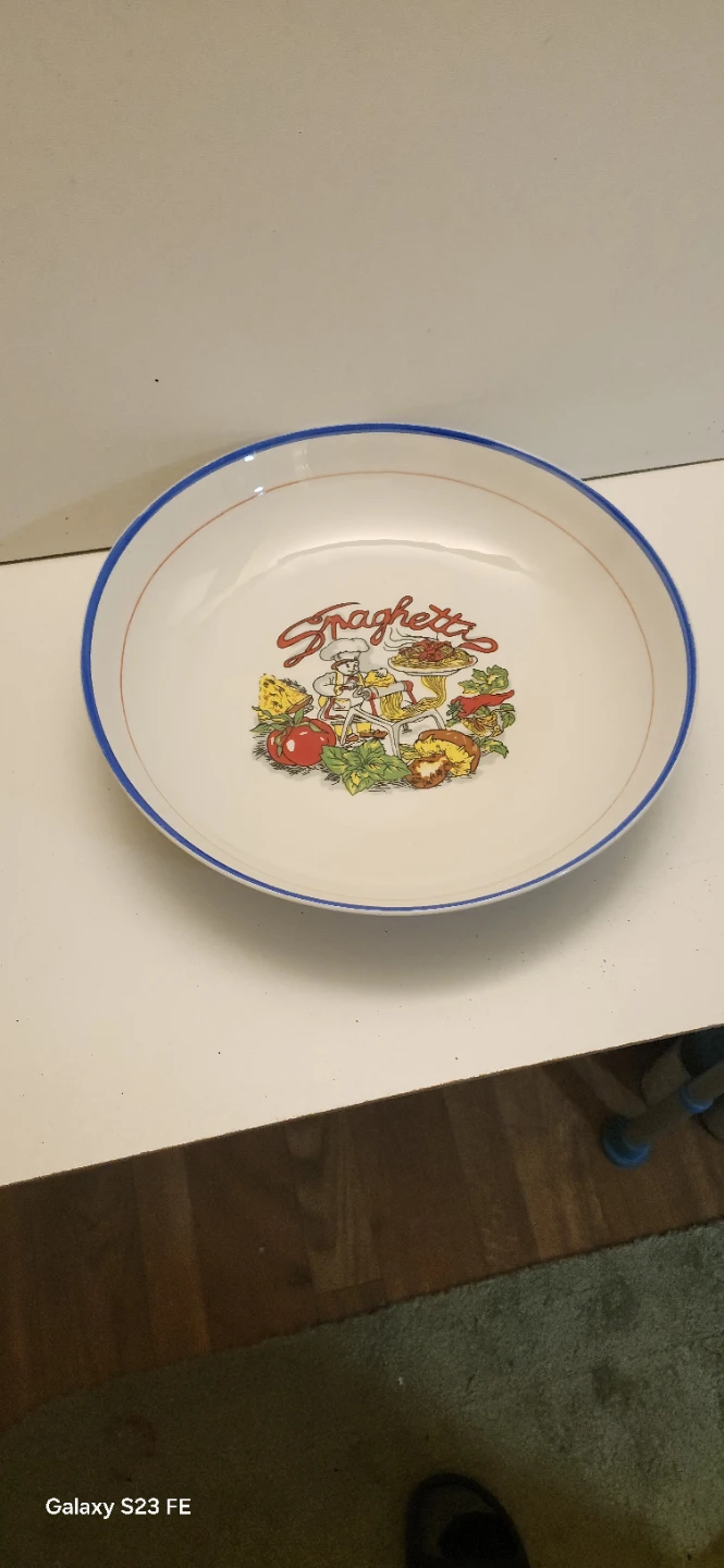Pasta Bowl Spaghetti Design $20 Each