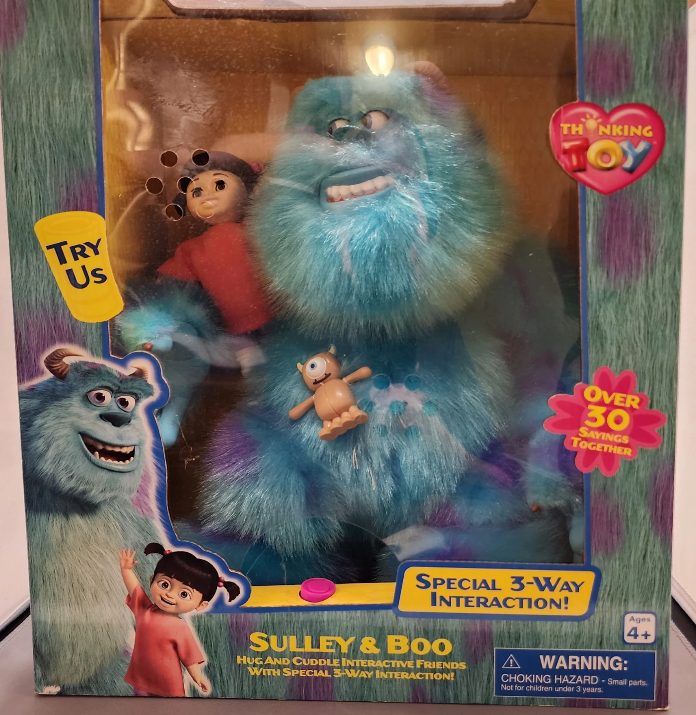 New! Disney Monsters Inc. Sulley & Boo Interactive toys - photo 2
